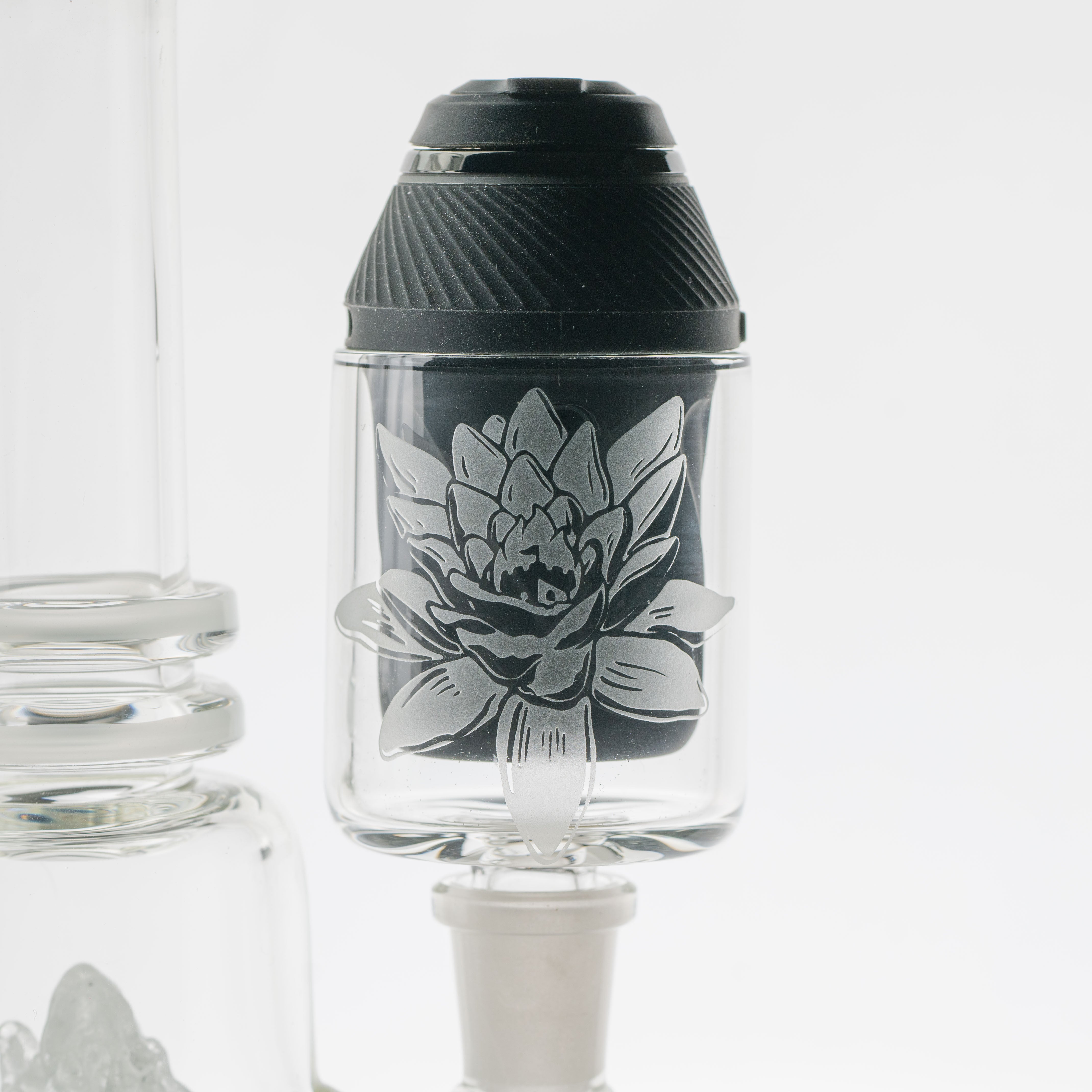 Frosty Lotus PuffCo Proxy Glass Attachment