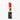 Front view of the SakiBomb Lipstick Chillum, resembling a lipstick tube with a dark finish.