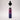 Center-frontal view of a purple-to-blue gradient Dip Devices Rover Dab Pen standing upright against a pale gray background.