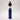Center-framed, close-up view of the Dip Devices Rover Dab Pen showing its black mouthpiece and clear cartridge above a blue body.