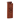 A close-up, angled view of the Chillum Dugout, showcasing its smooth, dark wooden finish and simple rectangular design.