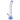 Front view of the 18-inch Titans Oceanus Water Pipe, featuring a clear glass construction and simple beaker shape.