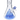 A studio shot of the 18-inch Titans Oceanus Water Pipe, showcasing its clear glass construction and curved neck from a low angle.
