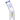 Front view of the 18-inch Titans Oceanus Water Pipe, showcasing a clear glass construction with a slightly angled perspective.