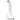 Front view of the 18-inch Titans Promethus water pipe, showcasing its clear glass construction and classic beaker shape.