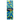 Front view of the 18-inch Titans Atlas Water Pipe, showcasing a blue and white geometric pattern.