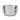 A front view of the CVault Storage Case, a silver container with a tight-sealing lid and a sleek, cylindrical design.
