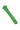 Angled close-up of the bright green DankStop FS13-3.5RD tube showing its flared mouthpiece, embossed logo, and perforated end against a white background