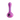 A studio shot of the ORAFLEX Floral Spoon, a purple glass pipe with a spoon shape and floral-inspired texture.