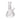 Front view of the Exo Stem Beaker, a clear glass piece with a rounded base and a simple cylindrical neck.