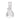 Front view of the Exo Stem Beaker, a clear glass piece with a classic beaker shape and simple stem design.