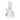 Front view of the Exo Stem Beaker, a clear glass piece with a classic beaker shape and simple stem design.