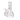 Front view of the Exo Stem Beaker, a clear glass piece with a simple, rounded shape and visible joint.