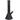 Front view of the Silicone Beaker, a black, cylindrical piece with a wide base, set against a plain white background.