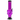 Front view of the 12-inch JM Plastics Large Skull Base with Carb Hole Acrylic Water Pipe, showcasing its purple skull-shaped base.