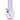 Front view of the 9-inch JM Plastics Bubble Base with Carb Hole Acrylic Water Pipe, displaying a clear, purple-tinted base.