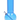 Front view of the 12-inch JM Plastics Large Bubble Base Acrylic Water Pipe, showcasing its clear blue, rounded base design.