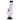 A front view of the 9-inch JM Plastics 420 Coin Base acrylic water pipe with a gripped neck, set against a plain white background.