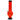 Front view of the 12-inch JM Plastics Large Bubble Base with Grip Acrylic Water Pipe, showcasing its clear construction and rounded base.