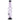 A front view of the 12-inch JM Plastics Triple Bubble Acrylic Water Pipe, showcasing its stacked bubble design.