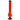 Front view of the 12-inch JM Plastics Diamond Base with Carb Hole Water Pipe, showcasing its clear glass construction and sturdy base.