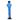 JM Plastic JM Plastics Skull Top with Carb Hole Acrylic Bong - 12 in. Dark Blue
