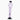 JM Plastic JM Plastics Skull Top with Carb Hole Acrylic Bong - 12 in. Purple Tinted Clear
