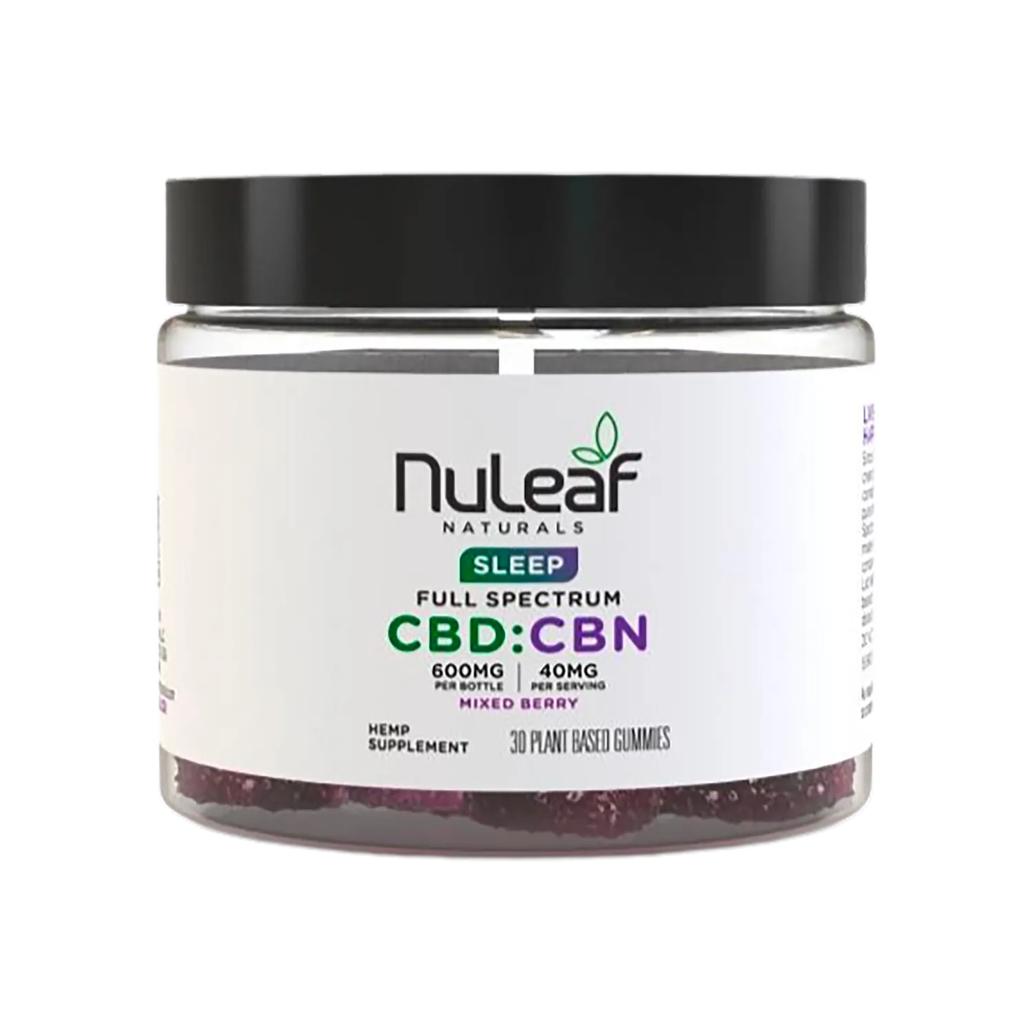 NuLeaf Naturals SLEEP - CBD:CBN Gummies