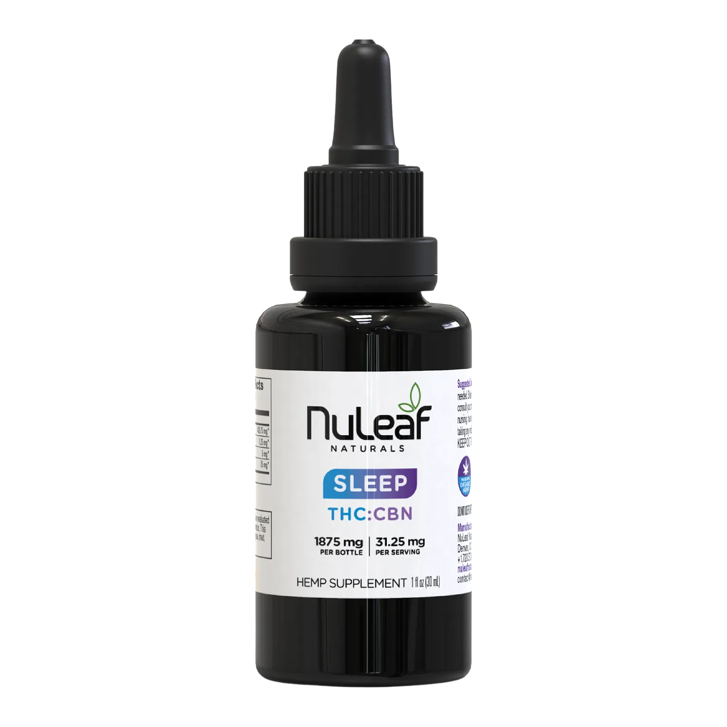NuLeaf Naturals Sleep THC Oil
