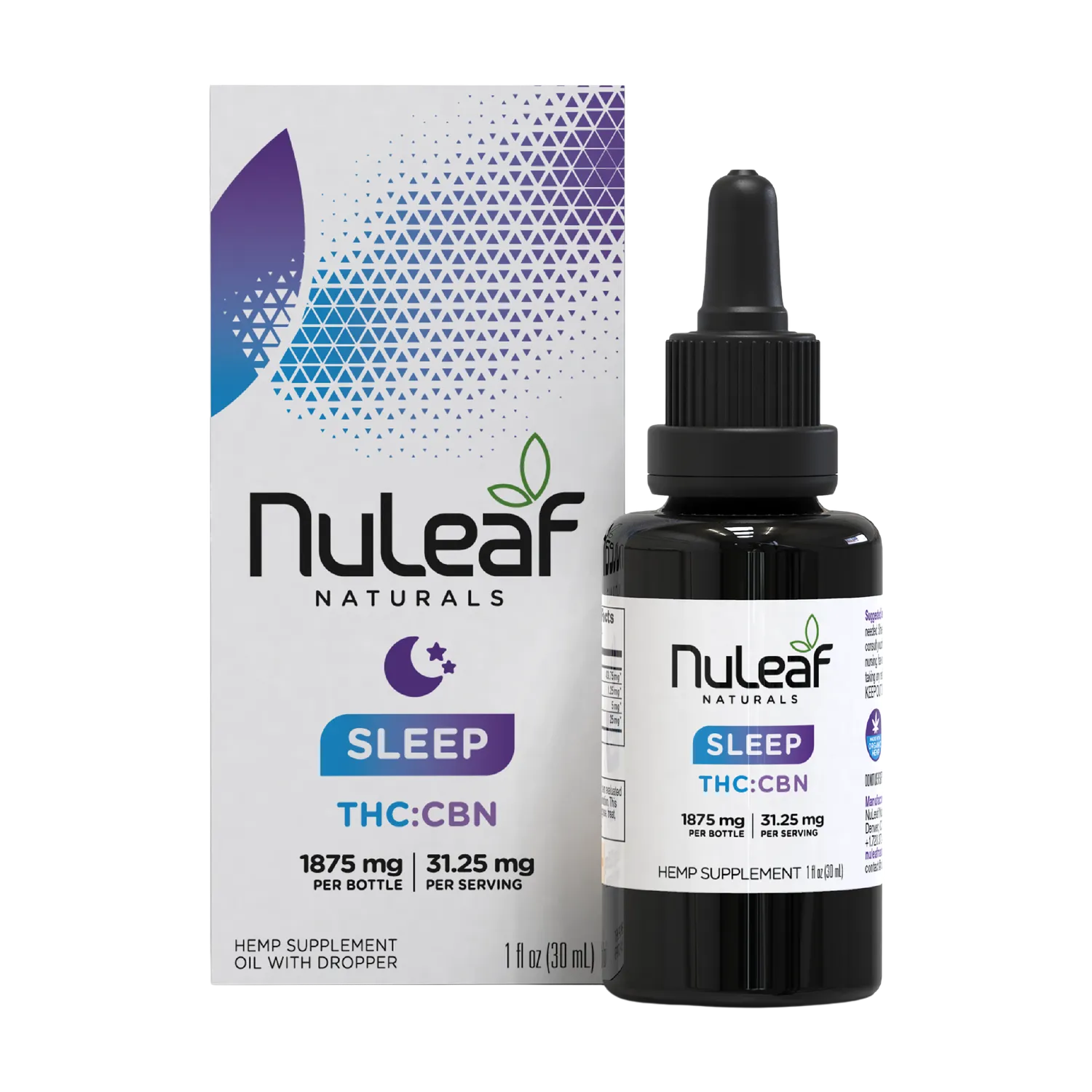 NuLeaf Naturals Sleep THC Oil