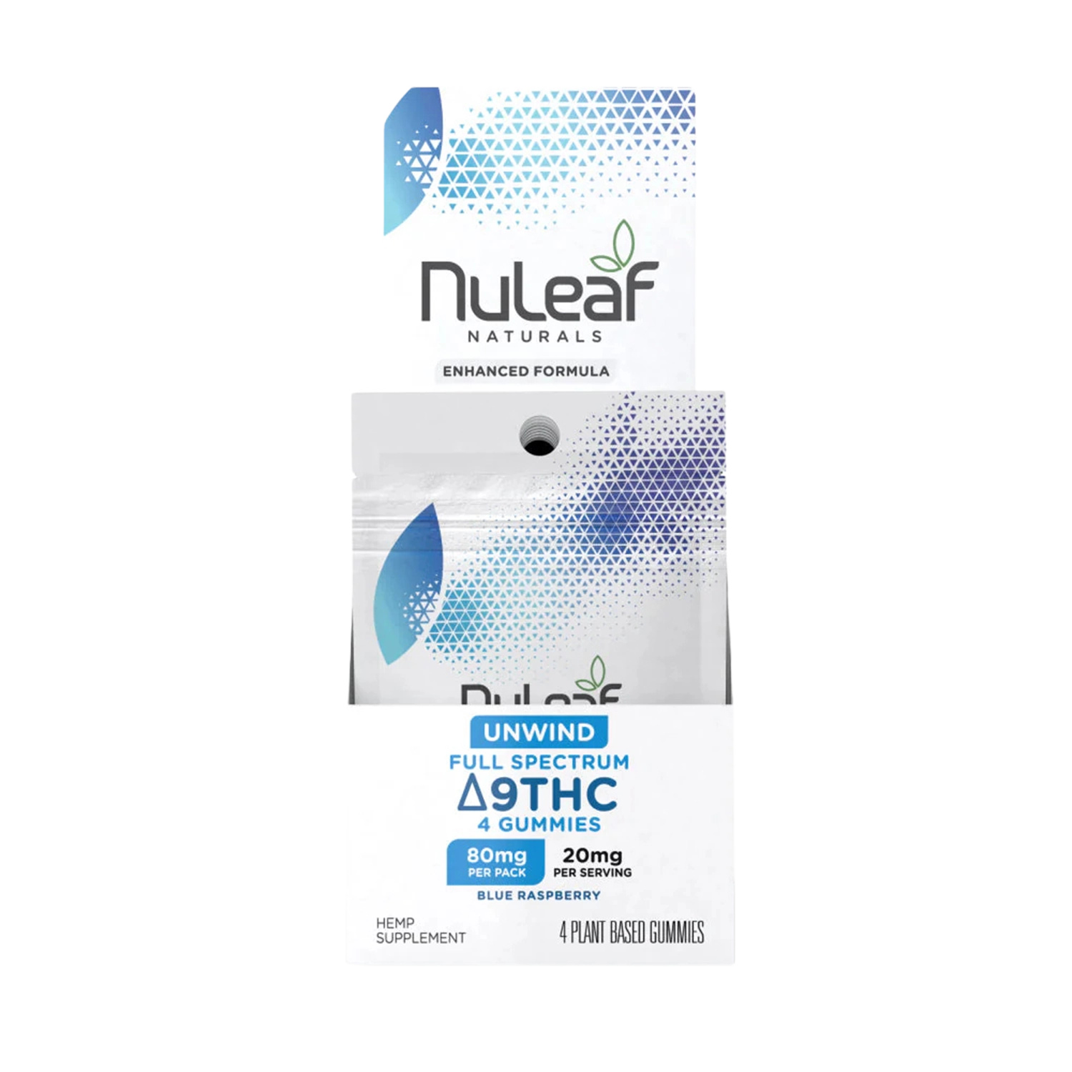 NuLeaf Naturals THC: 4ct Mylar