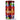 Front view of the Zodiac Silicone Stash Jar, featuring a colorful, patterned design and a clear, screw-on lid.