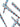 Diagonal close-up of several blue Field Trip Rolling Papers Third Eye Pre-Roll Cones showing repeating pink-and-black eye motifs on a white background