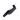 Angled close-up of the black XVAPE FYRA handheld device showing its matte body, visible glass cartridge and textured mouthpiece.