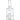 Front view of the 9-inch Bent Neck with Honeycomb Perc Water Pipe in clear glass, showcasing its curved neck and cylindrical body.