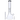A front view of the 16-inch 7mm Beaker with Matrix Perc Water Pipe in clear glass, showing its classic beaker shape and simple design.