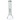 Front view of the 16-inch 7mm Beaker with Matrix Perc Water Pipe in green glass, showcasing its classic beaker shape.