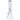 Front view of the 7mm Beaker with Matrix Perc Water Pipe, a clear glass beaker with a green accent.