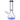 A front view of the 12-inch DankStop Big Base Beaker with Color Accents water pipe, showcasing its green accents and simple beaker shape.