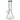 A studio shot of the 12-inch DankStop Big Base Beaker with Color Accents water pipe, displaying its green accent and classic beaker shape.