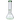 A front view of the 12-inch DankStop Big Base Beaker with Color Accents water pipe, showing a green-tinted glass base.