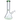 A three-quarter view of the 12-inch DankStop Big Base Beaker with Color Accents water pipe, showcasing its green accents and wide base.