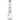 Front view of the 18-inch DankStop Beaker w/ Tree Perc Water Pipe, showcasing its clear glass construction and cylindrical shape.