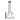A front view of the 16-inch DankStop Beaker with Color Ring Water Pipe, highlighting the clear glass construction and colored ring detail.