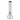 A front view of the 16-inch DankStop Beaker with Color Ring Water Pipe, showcasing its clear glass construction and colorful ring detail.
