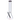 A front view of the 16-inch DankStop Beaker with Color Ring Water Pipe, showcasing its clear glass construction and colorful ring detail.