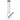A front view of the 16-inch DankStop Beaker with Color Ring Water Pipe, displaying its clear glass construction and colored ring near the top.