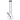 A front view of the 16-inch DankStop Beaker with Color Ring Water Pipe, showcasing its clear glass construction and subtle blue ring detail.