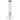 Front view of the 16-inch DankStop Beaker with Color Ring Water Pipe, displaying a clear glass construction with a colored ring near the base.