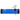 Side view of the JM Plastics Smokey with Glass Bowl Acrylic Steam Roller showing a horizontal translucent blue tube with black end caps and a clear glass bowl.